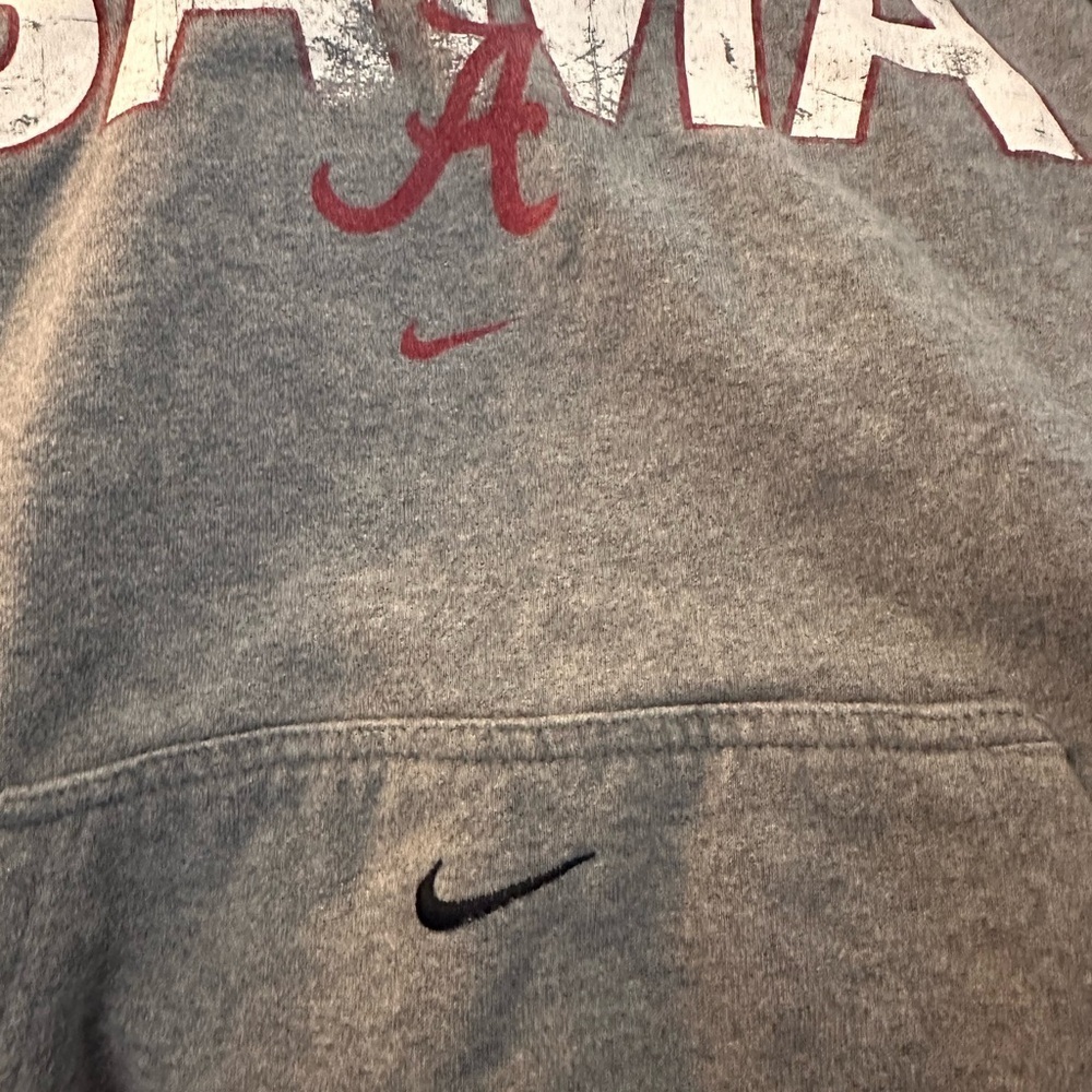 Nike Gray BAMA Logo Hoodie - Picture 4 of 6